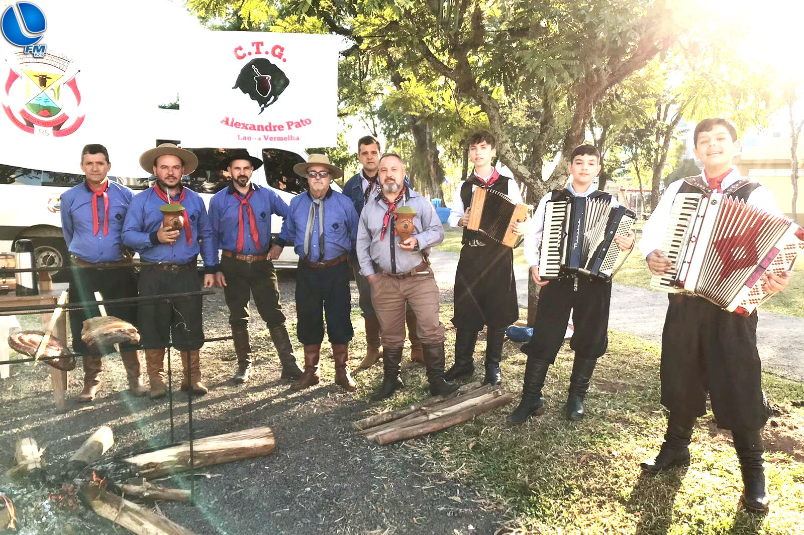 Venâncio Aires e Lagoa Vermelha uma festa de integração Lagoa Fm A