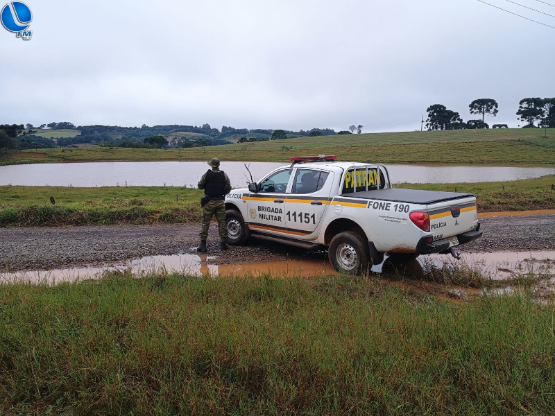 Polícia Ambiental faz patrulhamento no interior de Caseiros Lagoa Fm