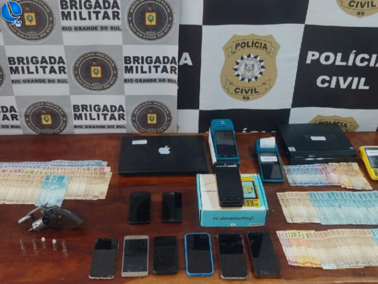 Trio Preso Pela Pol Cia Em Nova Prata Lagoa Fm A Primeira Fm De