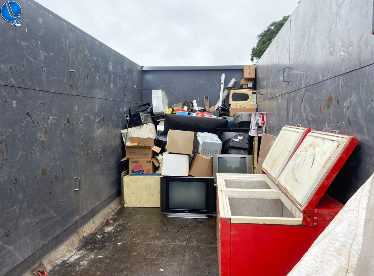 Descarte Consciente recolhe aproximadamente 10 toneladas de materiais em Lagoa Vermelha