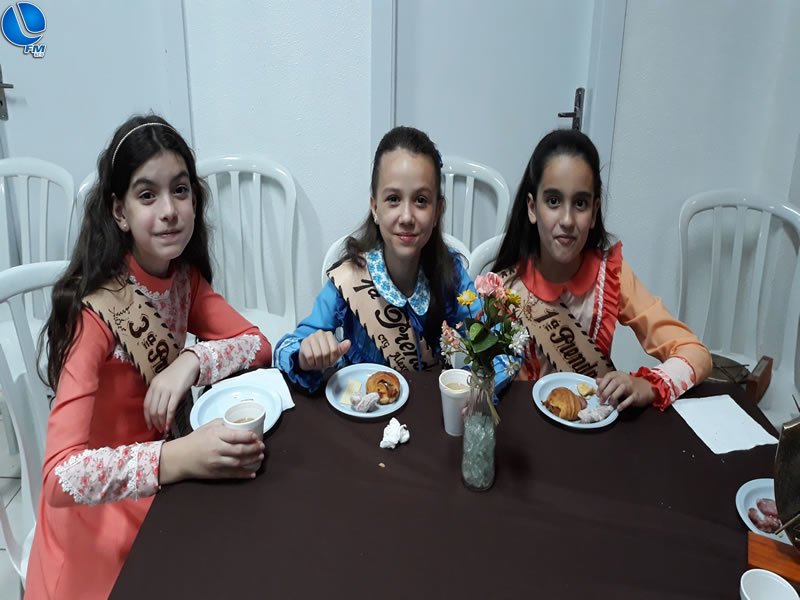 Entrega dos prêmios da semana Farroupilha