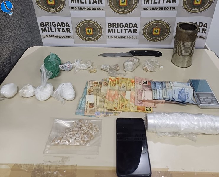 Homem é preso no bairro São José por tráfico de drogas