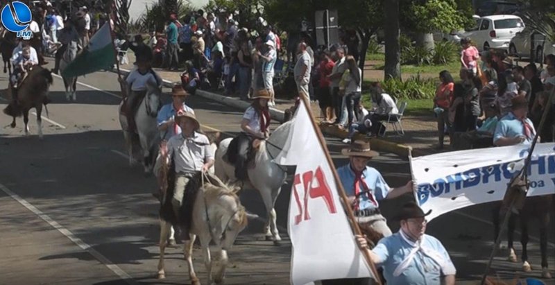 Desfile Farroupilha foi cancelado