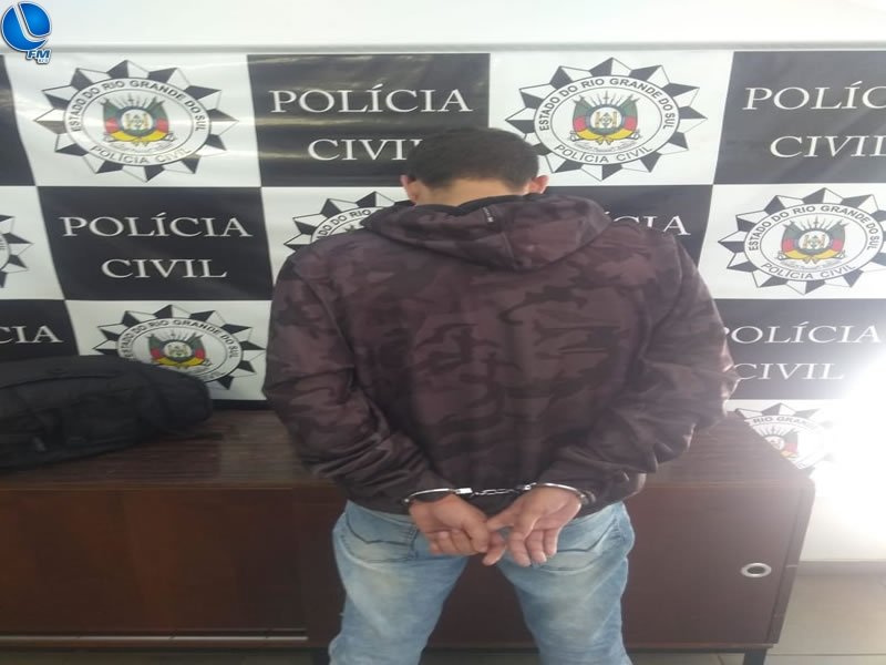 Polícia Civil prende suspeito de homicídio em Lagoa Vermelha