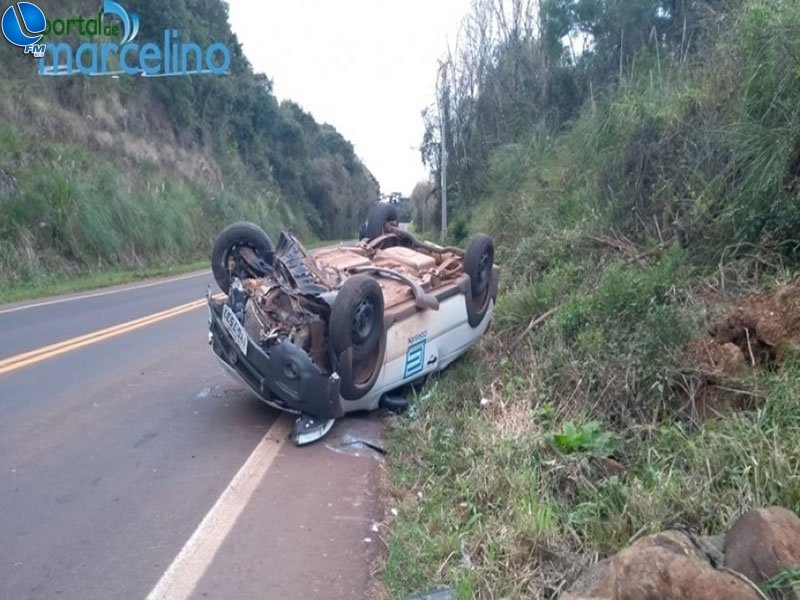 Acidente com veículo da Corsan em Maximiliano de Almeida