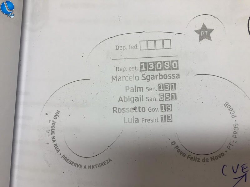 Ministério Público Eleitoral representa por apreensão de material de propaganda irregular