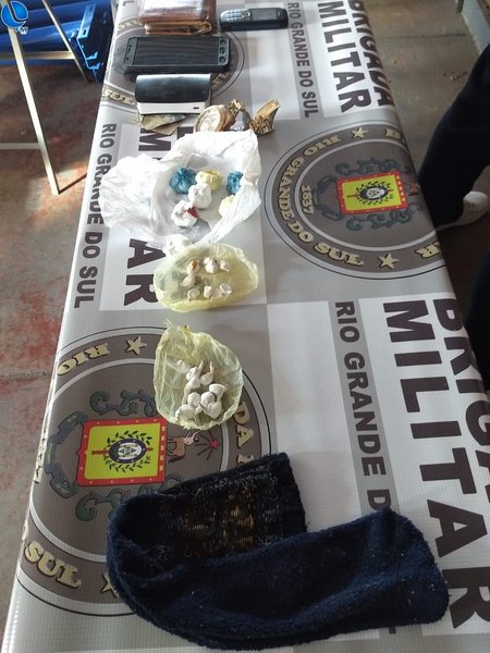 Brigada Militar apreende 81 buchas de cocaína no Bairro São Sebastião