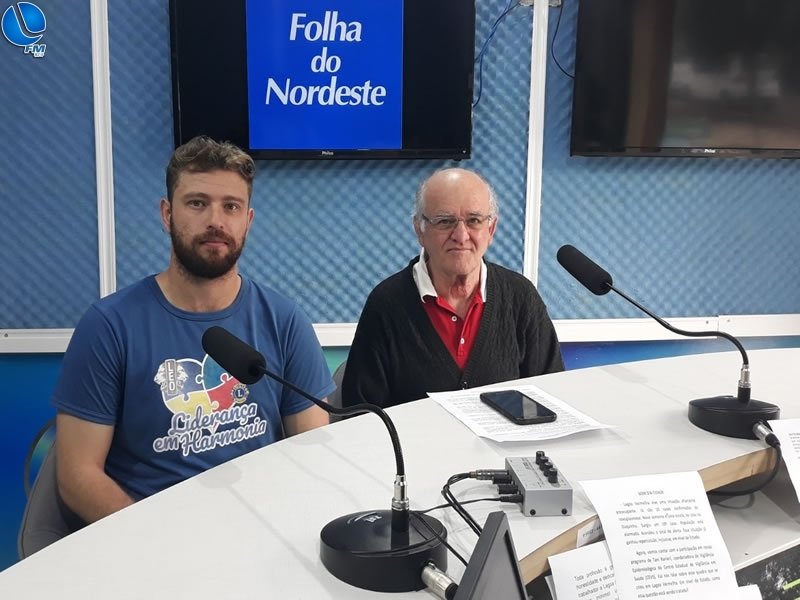 Tina Spaholi chegando ao final de seu mandato no Lions Clube