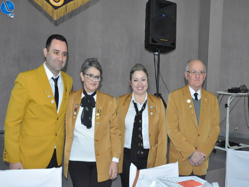 Posse da nova diretoria do Lions Clube