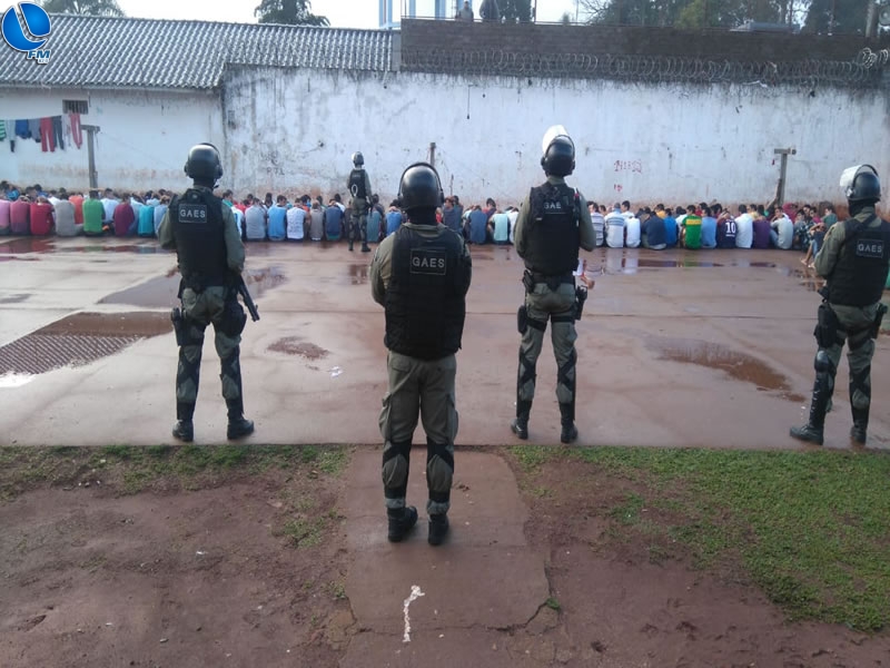 Pente fino foi realizado no presídio de Lagoa Vermelha