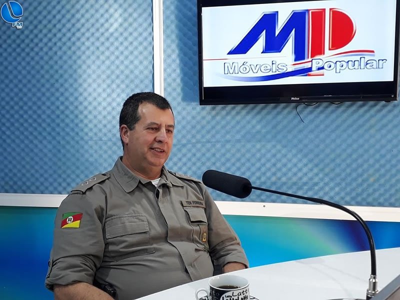 Tenente Ferreira fala sobre operação desenvolvida pela Brigada Militar no final de semana que passou