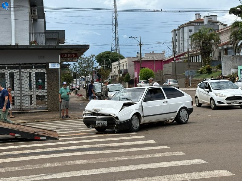 Colisão na Av. Benjamin Constant