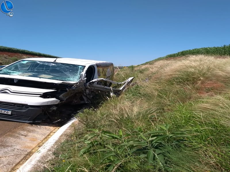 Acidente com lesões na BR 470