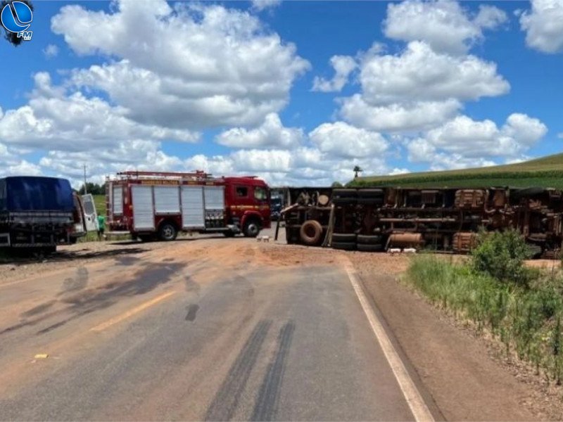 Motorista de Sananduva morre em acidente com caminhões em Getúlio Vargas
