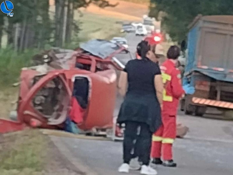 Jovem morre em acidente entre Tapejara e Santa Cecília do Sul