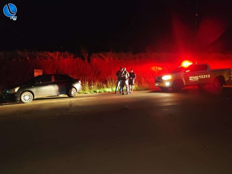 Acidente é registrado no trevo de Santa Cecília do Sul