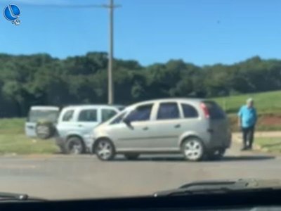 Colisão entre dois veículos é registrada na BR-285