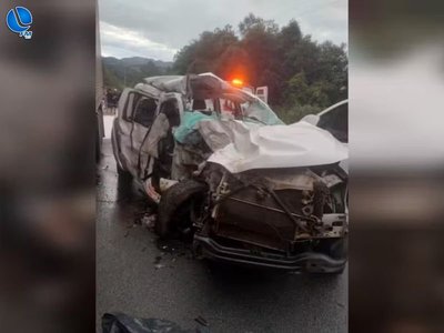 Tragédia na BR-282: três pessoas morrem em colisão na Grande Florianópolis