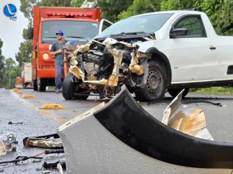 Acidente envolve três veículos e mobiliza socorro na ERS-324 entre Passo Fundo e Marau