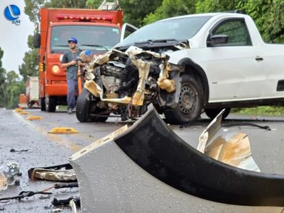 Acidente envolve três veículos e mobiliza socorro na ERS-324 entre Passo Fundo e Marau