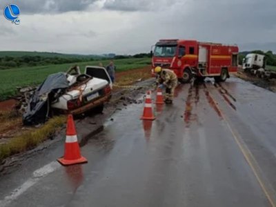 Jovem de 26 anos morre em colisão na RS-406, em Nonoai