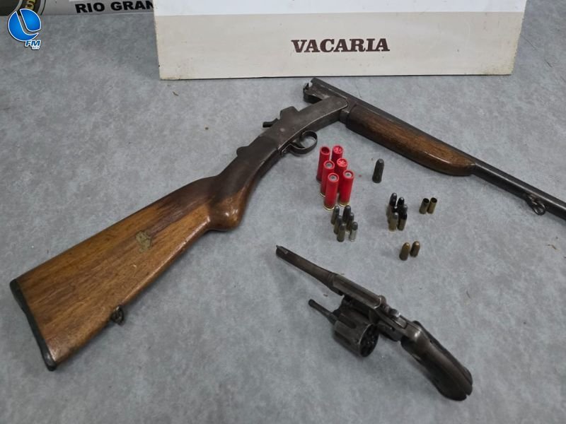 Brigada Militar prende homem após disparos contra enteado em Vacaria