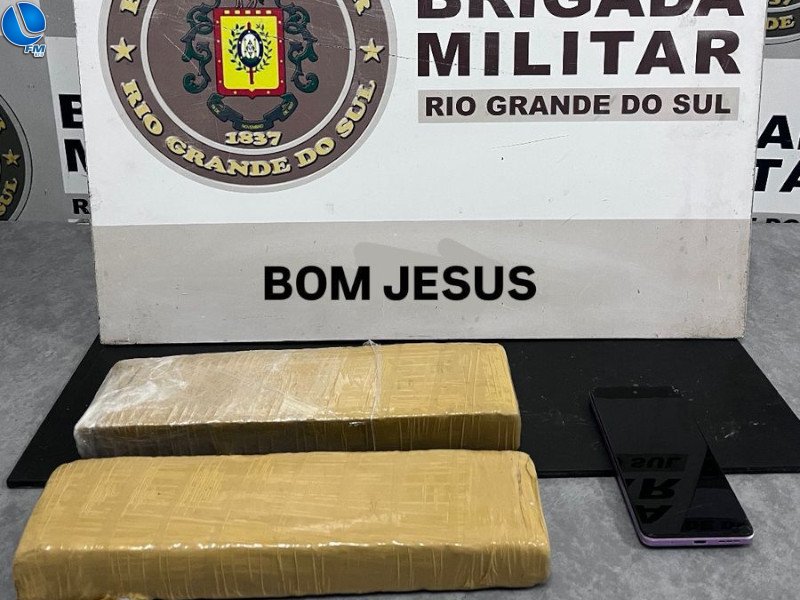 Em Bom Jesus, homem é preso por tráfico