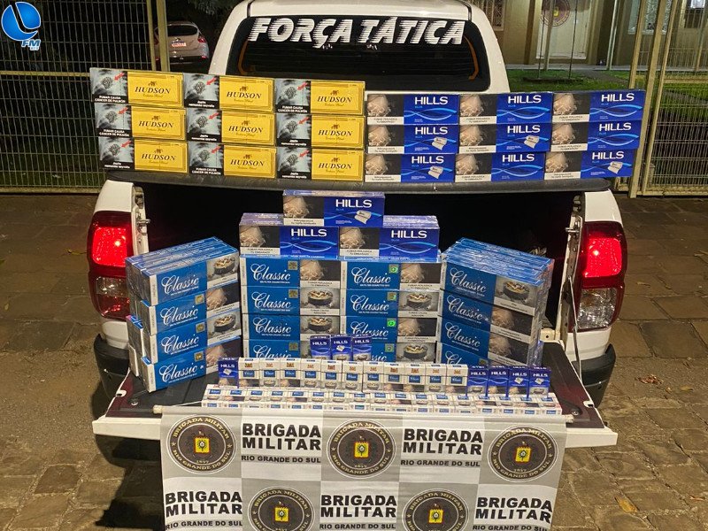 Mulher é presa por contrabando, em Ibiraiaras