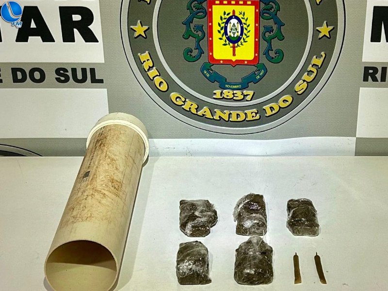 Brigada Militar prende jovem com maconha em Guaporé