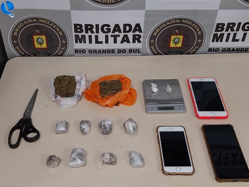 Casal é preso por tráfico de drogas em Ibiraiaras