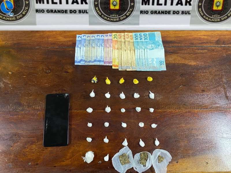 Homem é detido pela segunda vez, em duas semana, suspeito de tráfico de drogas