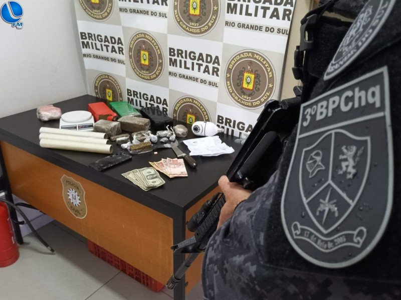 Adolescente é apreendido com droga em Passo Fundo