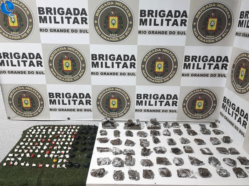 Homem é preso por tráfico de drogas em Serafina Corrêa