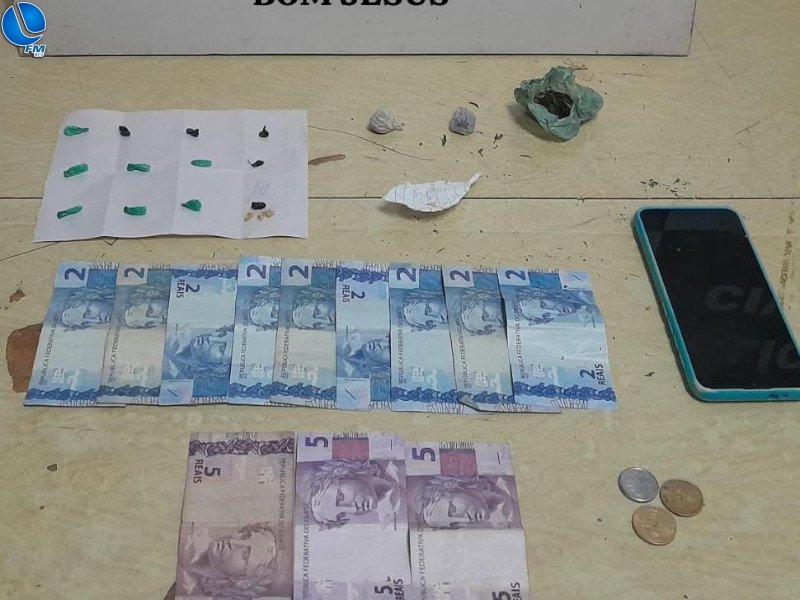 Brigada Militar prende homem por tráfico de drogas em Bom Jesus