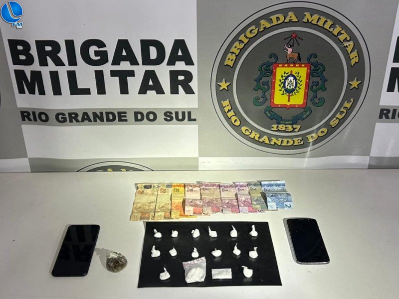 Prisão por tráfico de drogas é registrada em Guaporé
