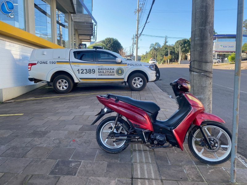 Adolescente é flagrado conduzindo moto adulterada em Nova Prata