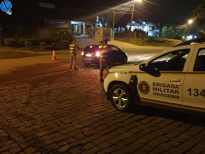 Brigada Militar realiza operação, na região de Nova Prata