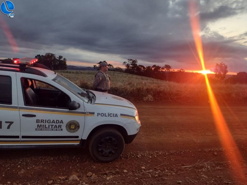 Brigada Militar realiza patrulhamento rural na região