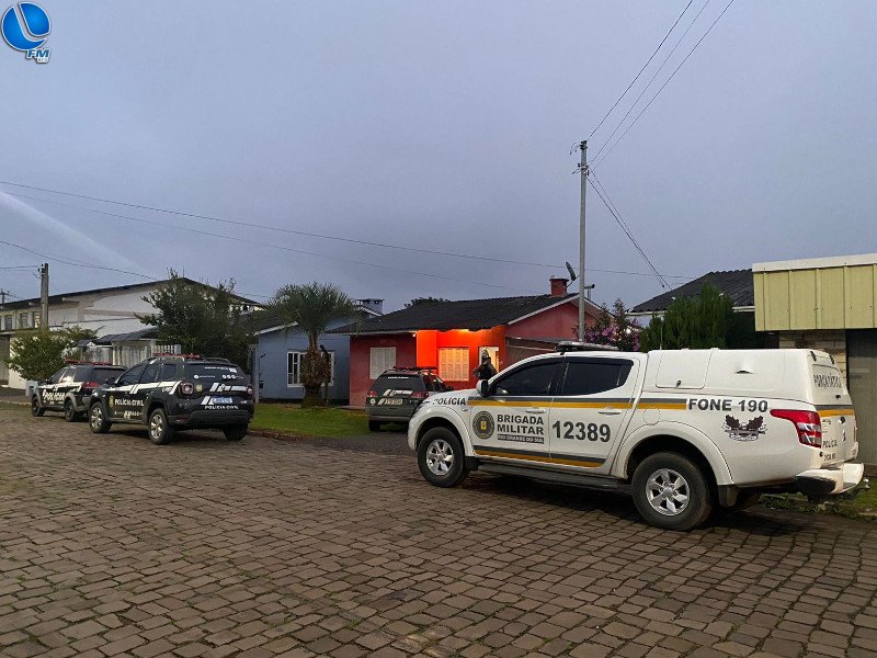 Brigada Militar e Polícia Civil realizam operação na região de Nova Prata