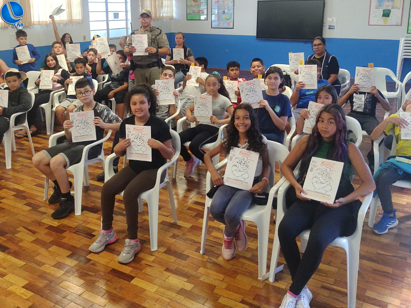 Brigada Militar retoma ações do Proerd, em Nova Prata