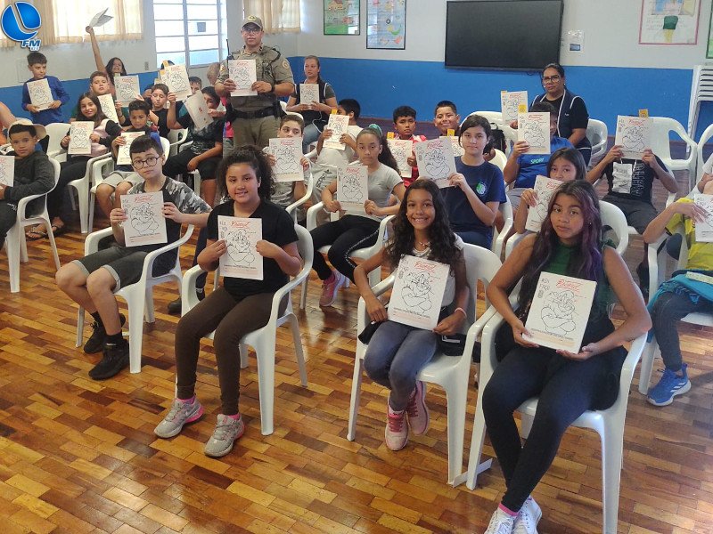 Brigada Militar retoma ações do Proerd, em Nova Prata