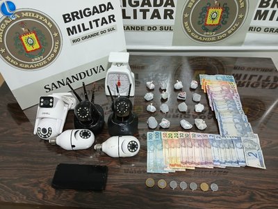 Mulher é presa por tráfico em Sananduva