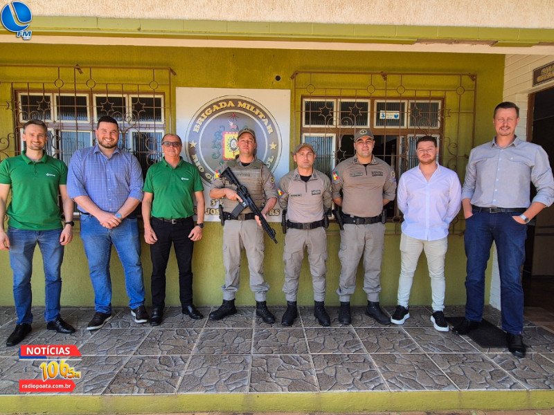 Brigada Militar de São José do Ouro recebe armamento