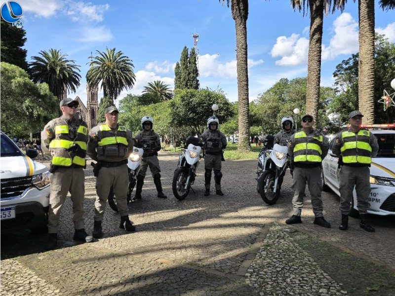 Brigada Militar dá início a Operação Papai Noel 2024 na região do 10º BPM