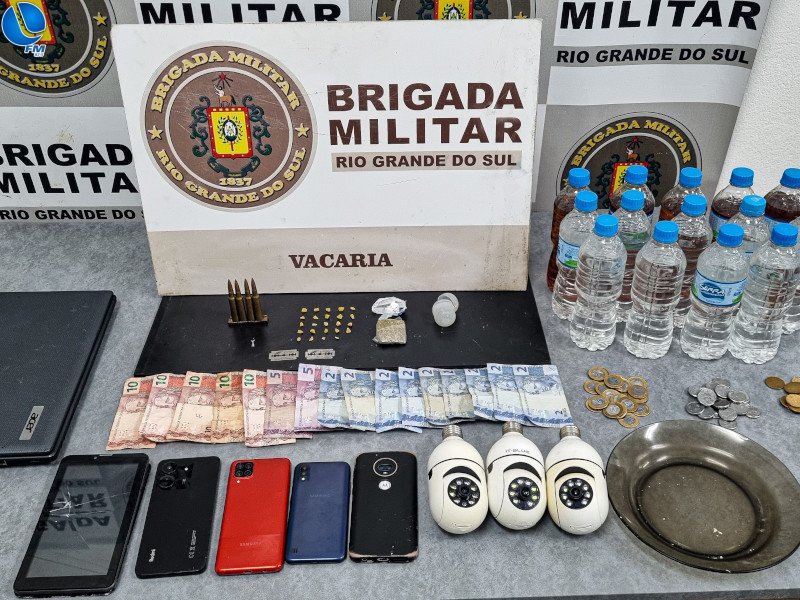 Homem é preso por tráfico de drogas em Vacaria