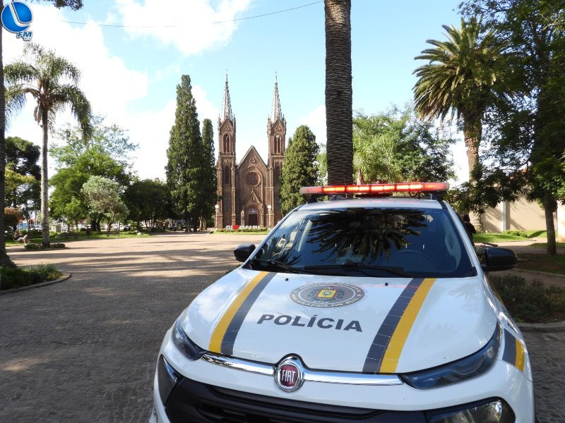 Foragido é preso pela Brigada Militar, em Vacaria