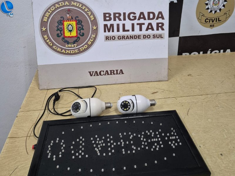 Homem é preso pela Brigada Militar por porte ilegal de arma, em Campestre da Serra