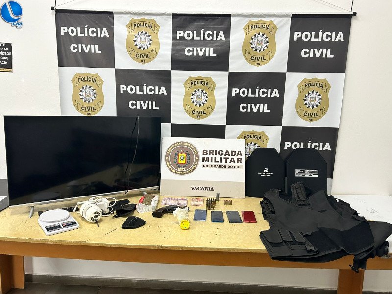 Polícia desencadeia operação Narké 2, em Vacaria