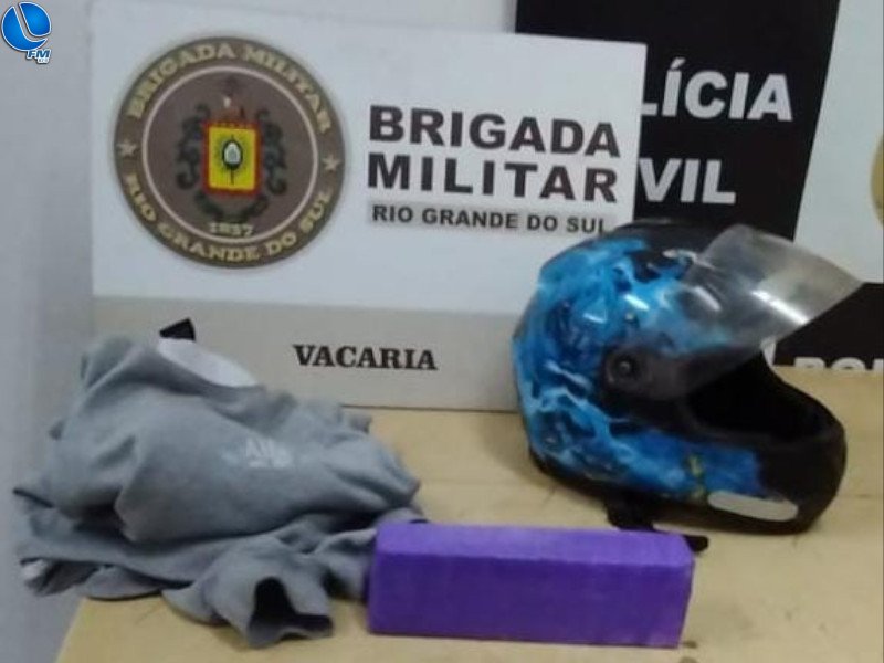 Brigada Militar intercepta arremesso de drogas no presídio de Vacaria