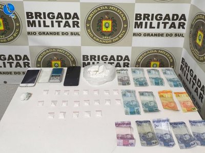 Brigada Militar desarticula ponto de tráfico em hotel de Serafina Corrêa